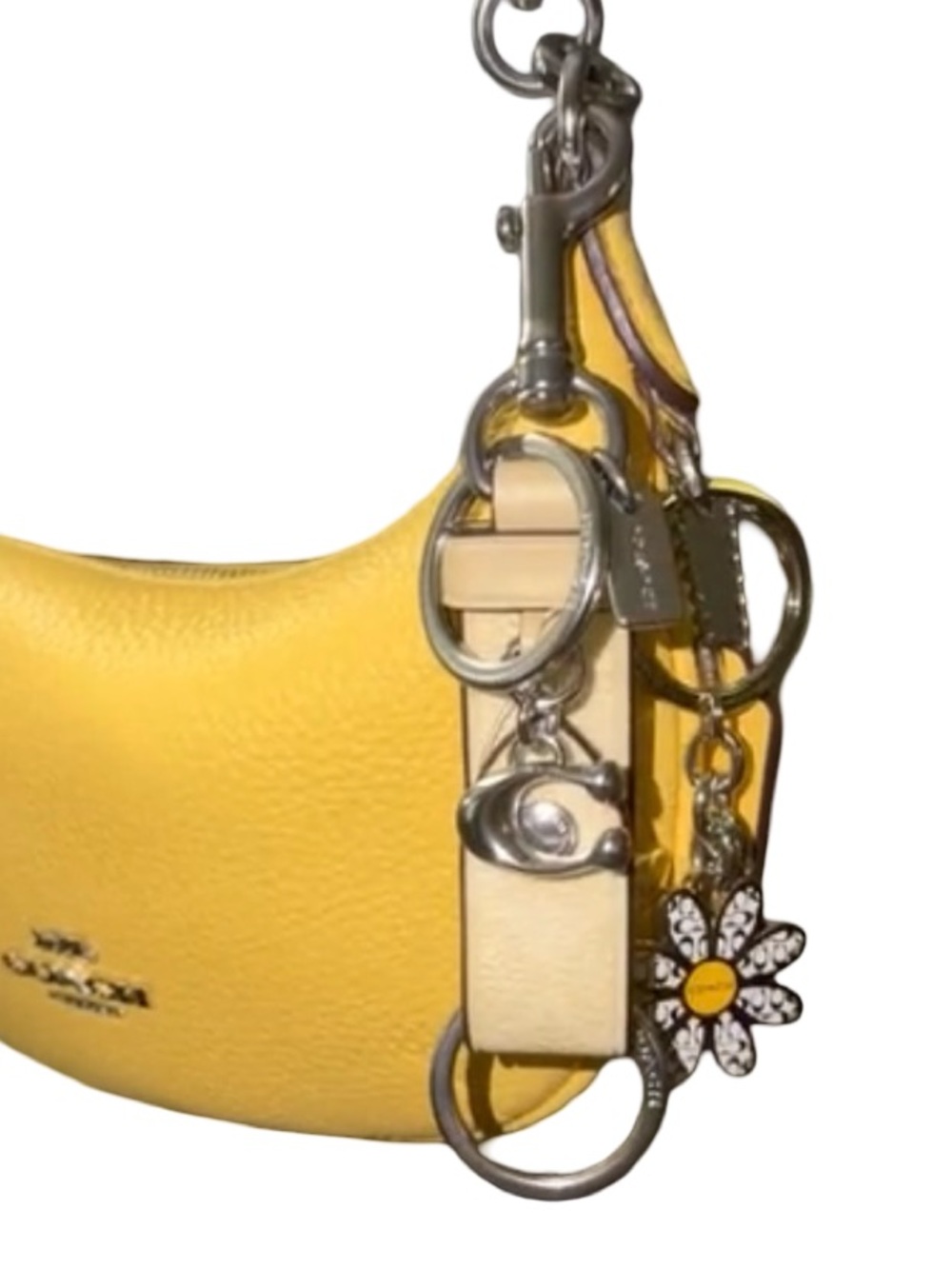 Coach Trigger Snap Bag Charm - Picture 3 of 4